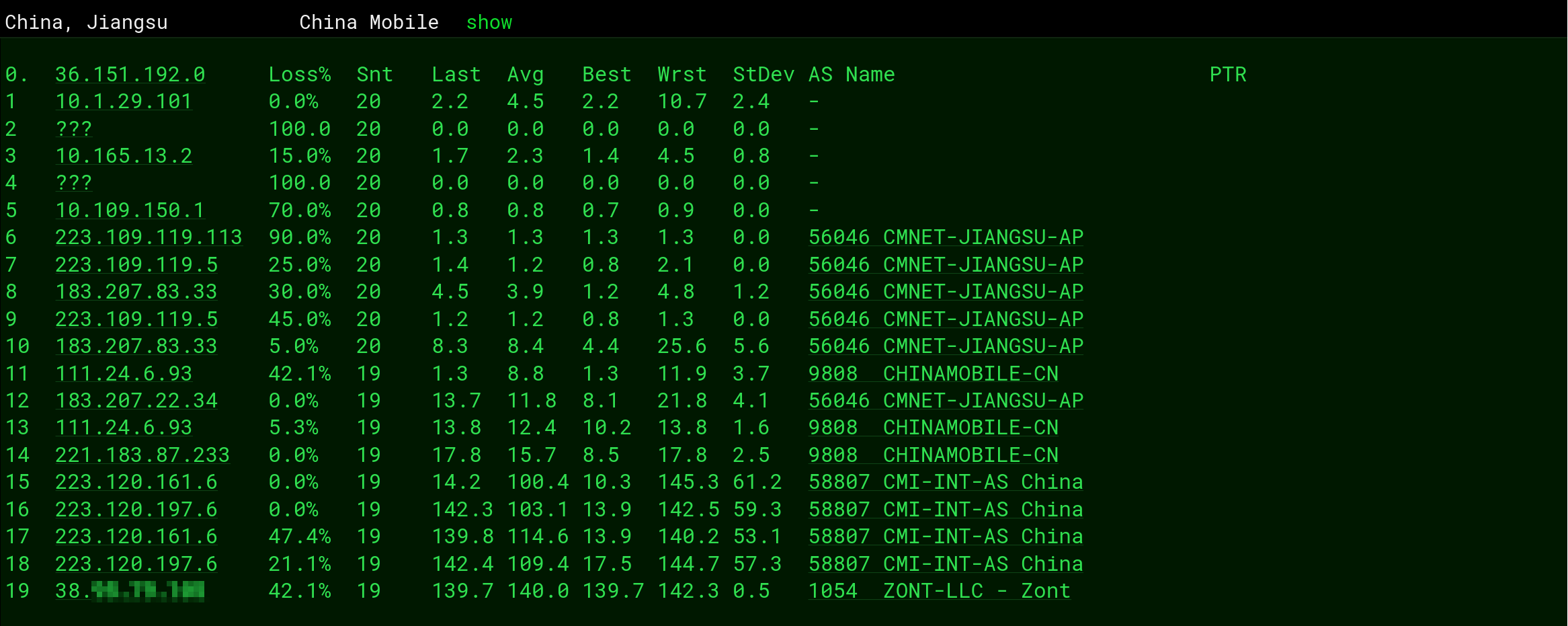 移动出墙线路 移动出墙线路